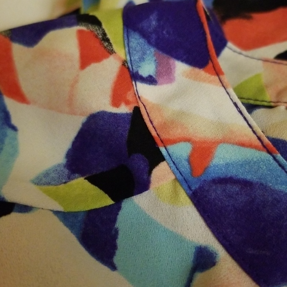 NYDJ Printed Blouse - Picture 3 of 4